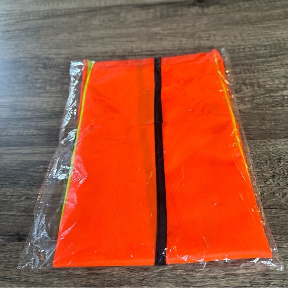 Neon Orange G & F 41113 Industrial Rips Vest One Size Fits All - Picture 2 of 2